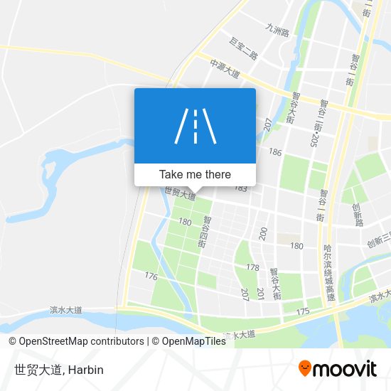 世贸大道 map