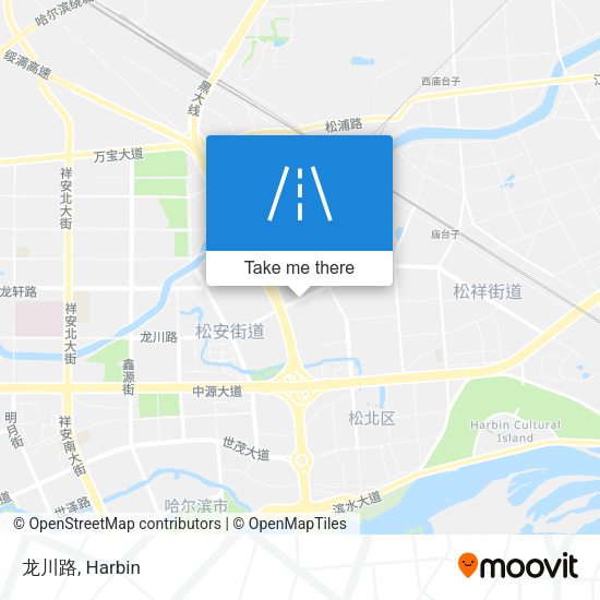 龙川路 map