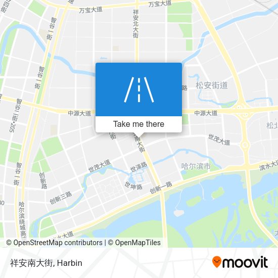 祥安南大街 map