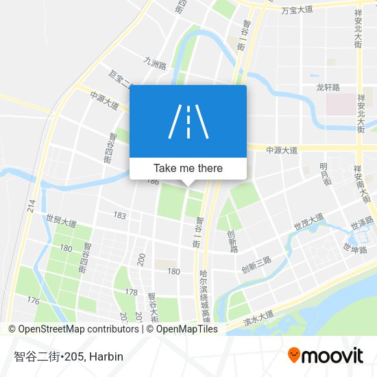 智谷二街•205 map
