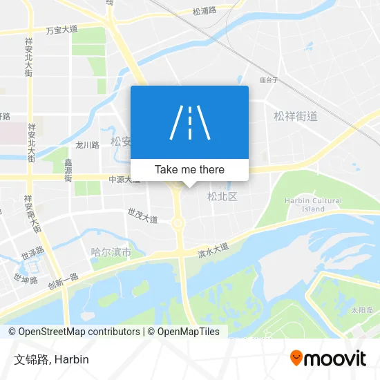 文锦路 map