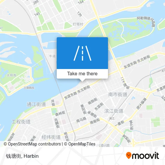 钱塘街 map