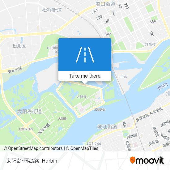 太阳岛•环岛路 map