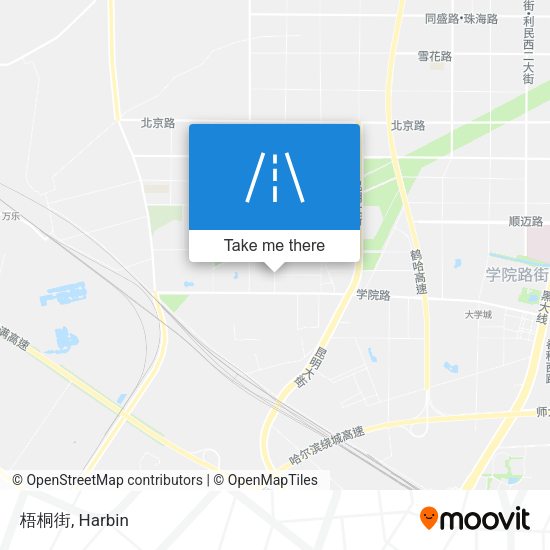 梧桐街 map