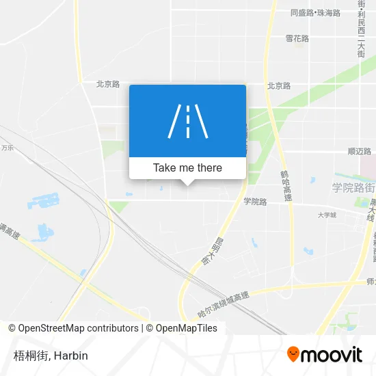 梧桐街 map