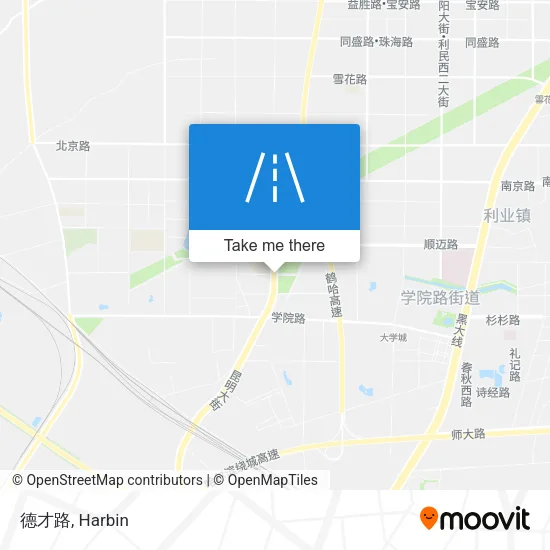 德才路 map