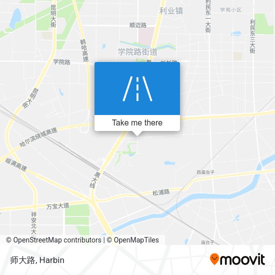 师大路 map