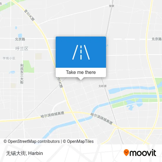 无锡大街 map
