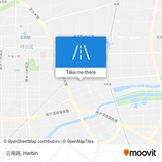 云南路 map