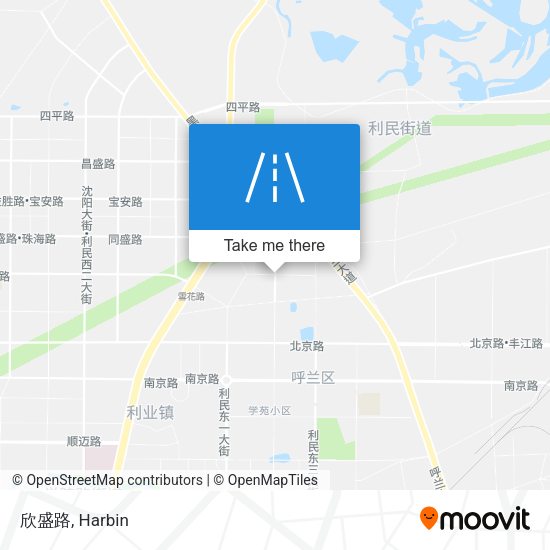 欣盛路 map