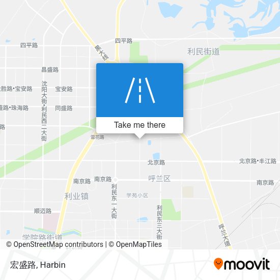 宏盛路 map