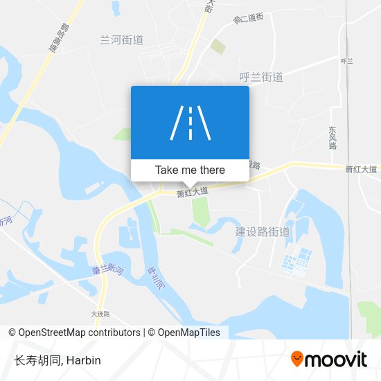 长寿胡同 map
