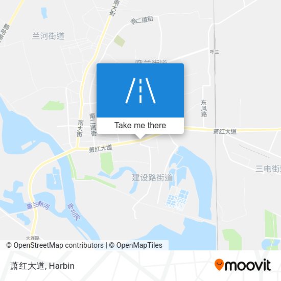 萧红大道 map