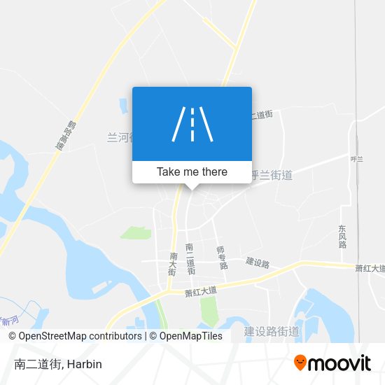 南二道街 map