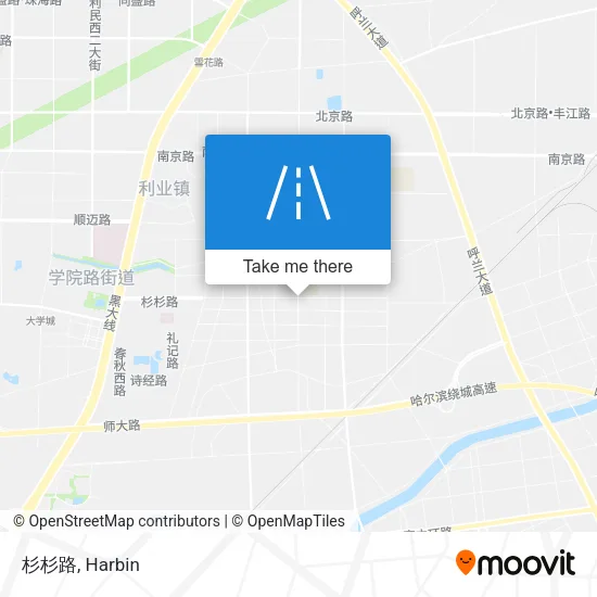 杉杉路 map