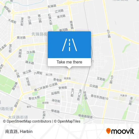 南直路 map