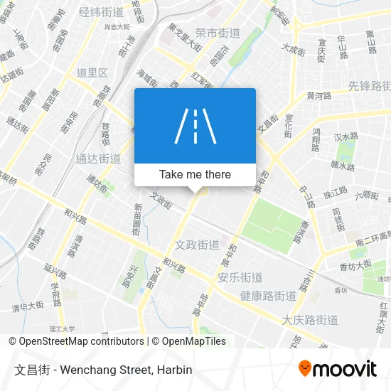文昌街 - Wenchang Street map