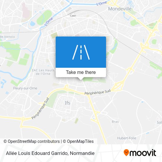 Allée Louis Edouard Garrido map