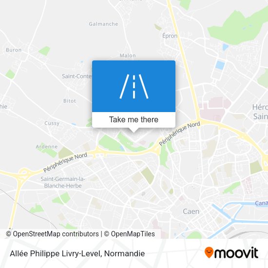 Allée Philippe Livry-Level map