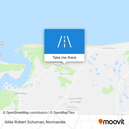Allée Robert Schuman map