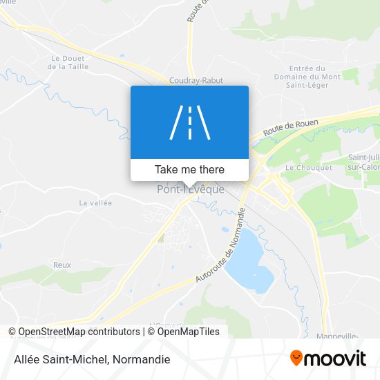 Allée Saint-Michel map