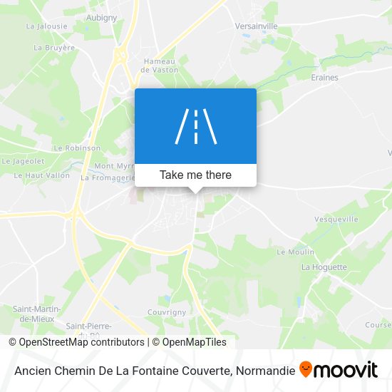 Ancien Chemin De La Fontaine Couverte map