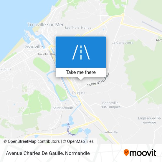 Avenue Charles De Gaulle map