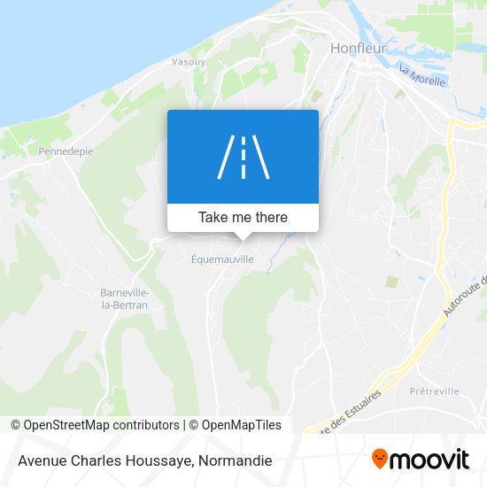 Avenue Charles Houssaye map