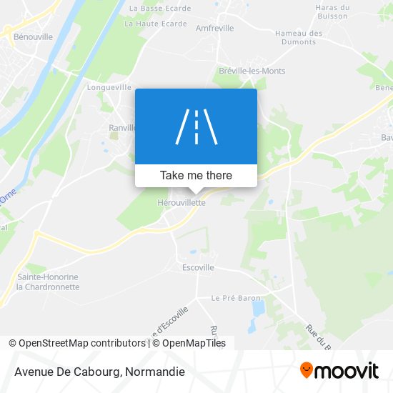 Avenue De Cabourg map