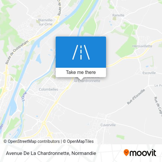 Avenue De La Chardronnette map