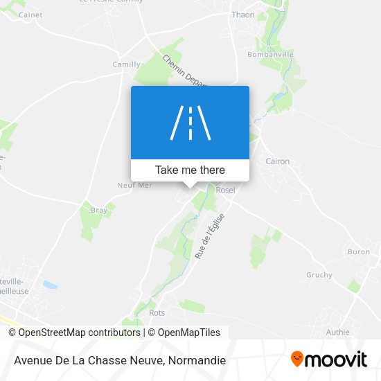 Avenue De La Chasse Neuve map
