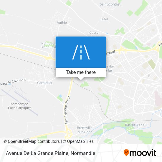 Avenue De La Grande Plaine map