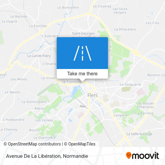 Avenue De La Libération map