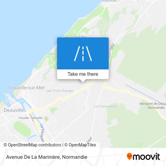 Avenue De La Marinière map