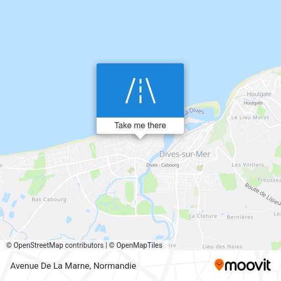 Avenue De La Marne map