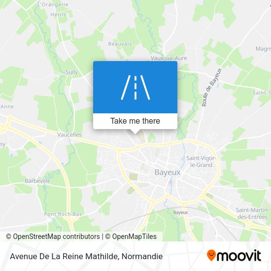 Avenue De La Reine Mathilde map