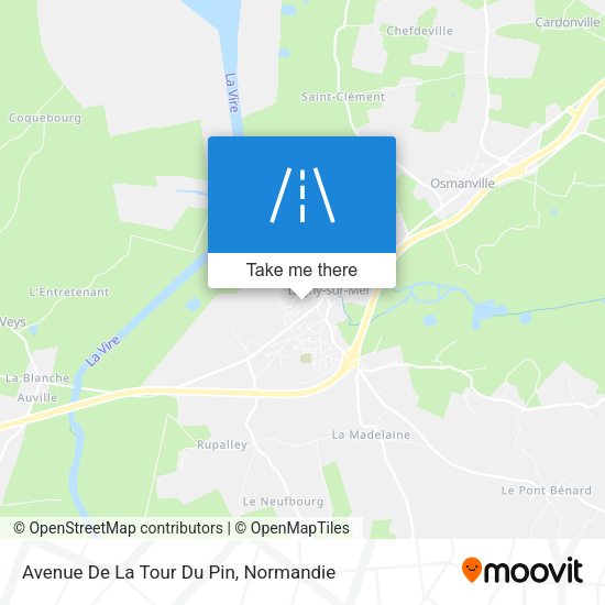 Avenue De La Tour Du Pin map