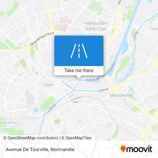 Avenue De Tourville map