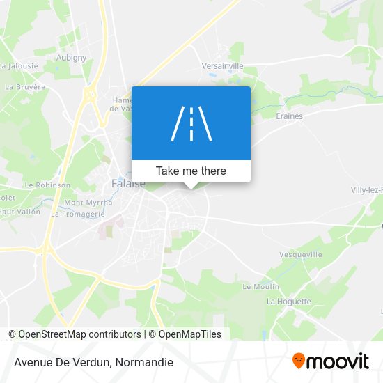 Avenue De Verdun map