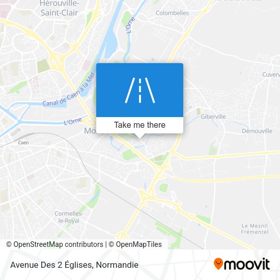 Avenue Des 2 Églises map