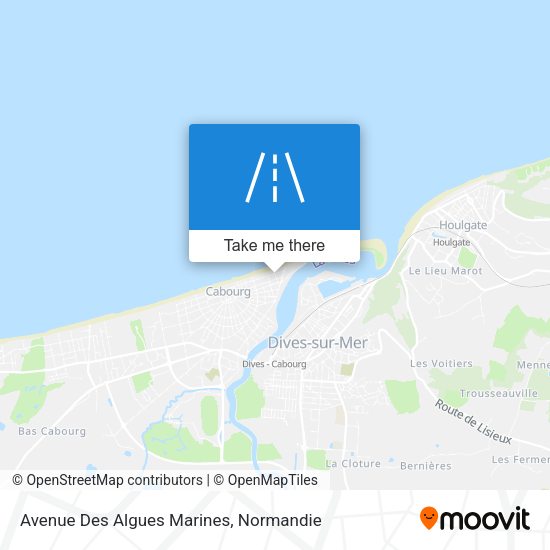 Avenue Des Algues Marines map