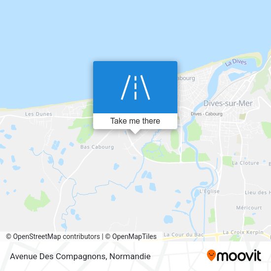 Avenue Des Compagnons map