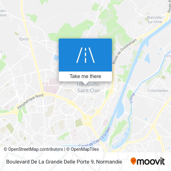 Boulevard De La Grande Delle Porte 9 map