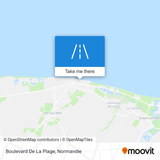 Boulevard De La Plage map