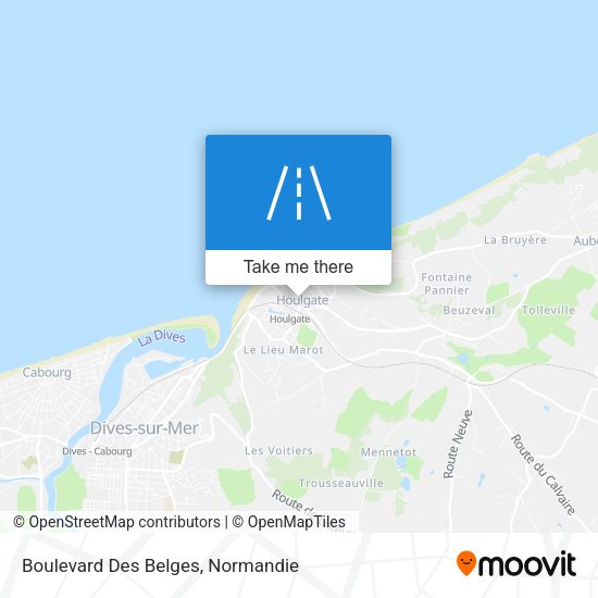 Boulevard Des Belges map