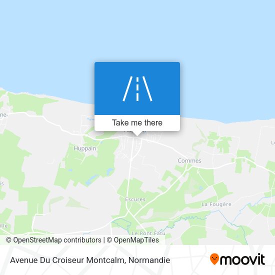Avenue Du Croiseur Montcalm map
