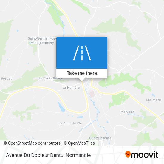 Avenue Du Docteur Dentu map