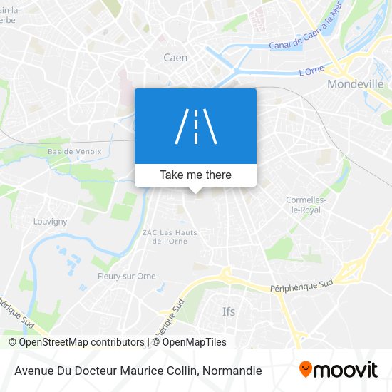 Avenue Du Docteur Maurice Collin map