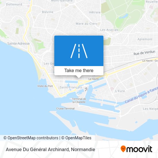 Avenue Du Général Archinard map