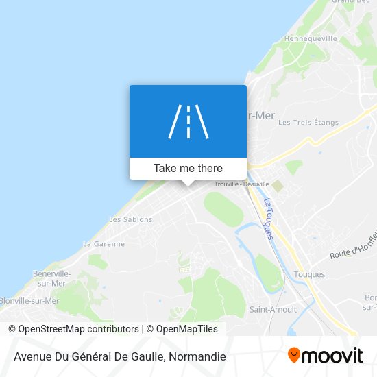 Avenue Du Général De Gaulle map